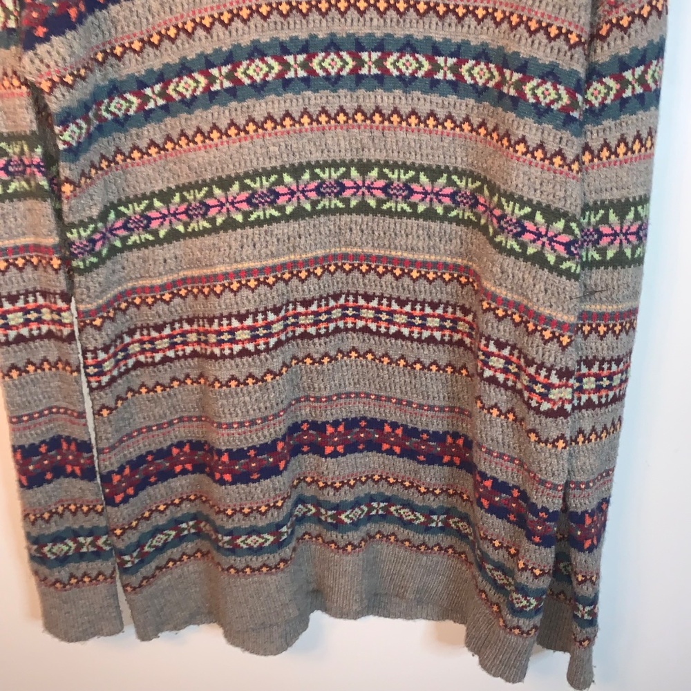 Lauren Ralph Lauren Fair Isle Sweater Wool Blend - Picture 9 of 10
